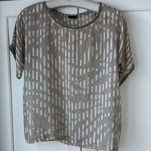 Club Monaco 100% silk blouse